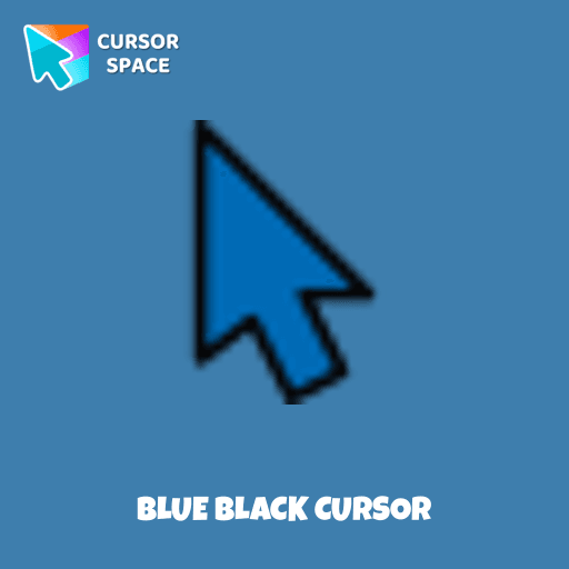 Blue Black Cursor arrow cursor